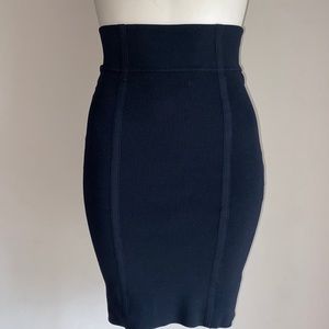 New bcbgmaxazria black bandage skirt Medium
